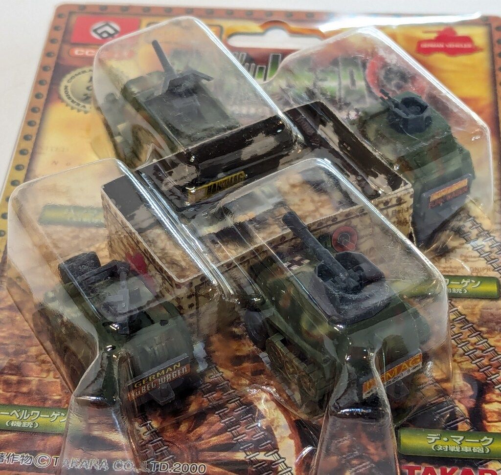 [レア 新品未開封]コンバットチョロQ 虎の穴 G.G.W セット タカラ コンバットチョロQ ドイツビークル・F/虎の穴 CCQ-11 - メルカリ