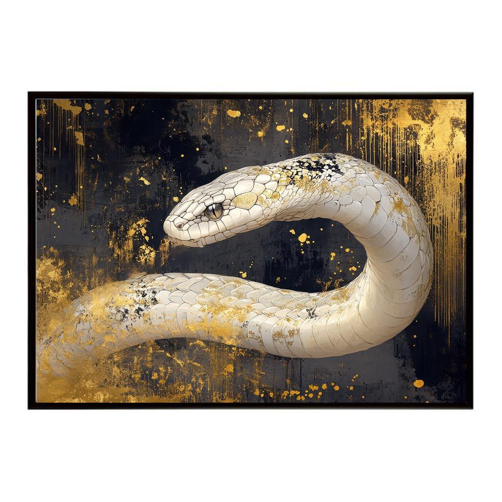 インテリア小物 【B3サイズ（約36x51cm）】【lh-poster-11631】白蛇