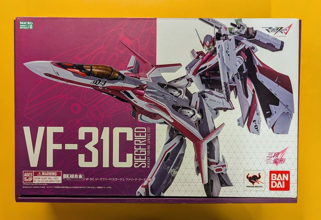 バンダイ DX超合金 VF-31 C ジークフリード ミラージュ ファリーナ ジーナス機
