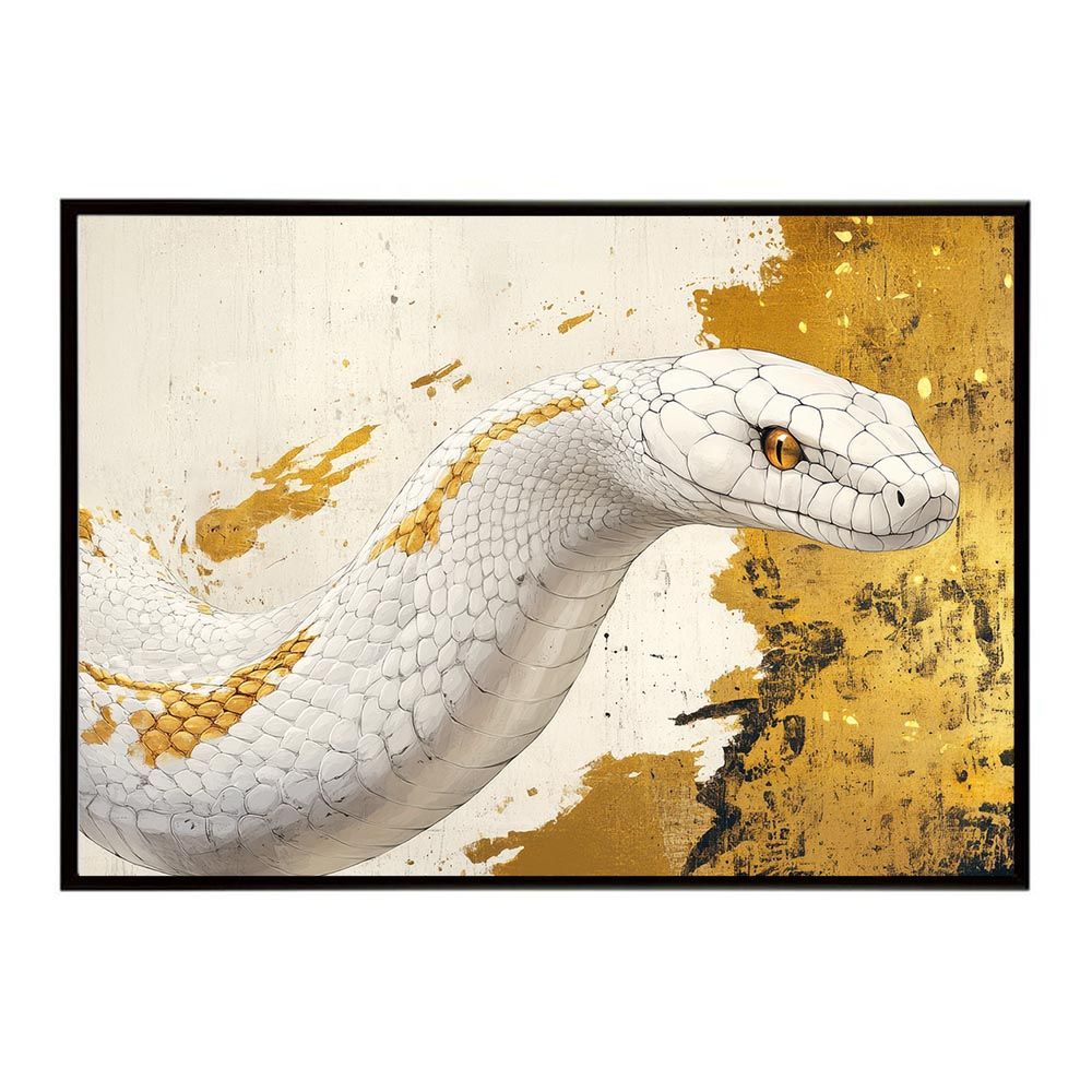 龍馬伝 ポスター B1サイズ B1サイズ（約73x103cm）】【lh-poster-11653】白蛇 干支 2025 開運