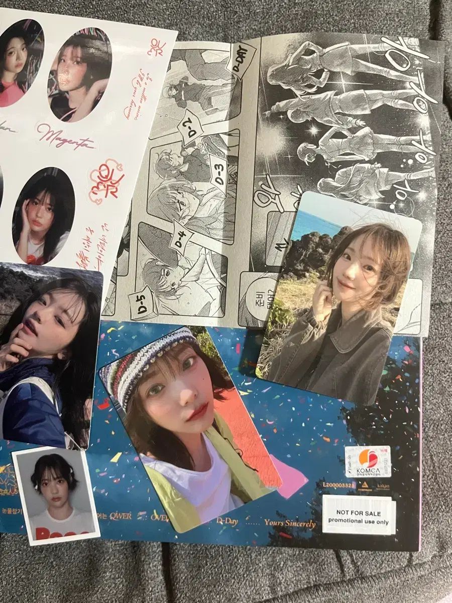 Qwerサイン入り アルバム ㅂㅁ