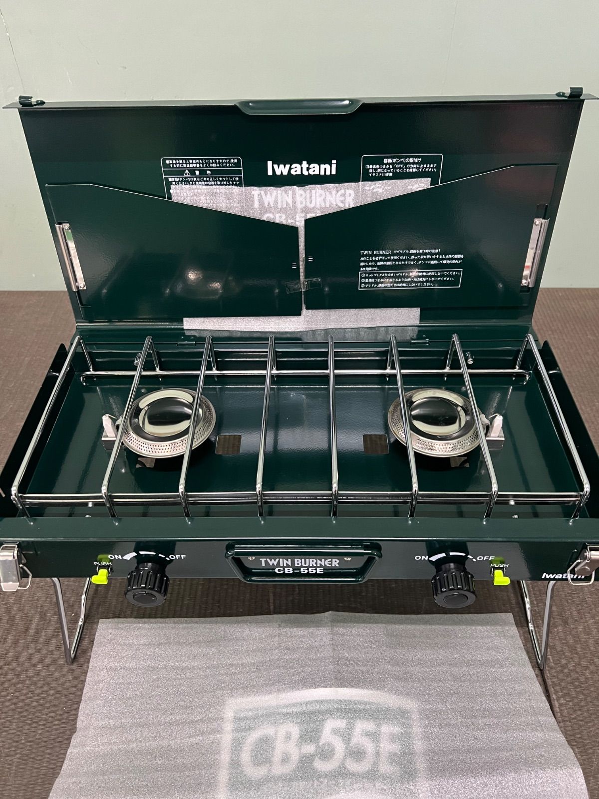 ⭐︎ イワタニ ツインバーナー CB_55E アルミグリル セット BBQ ツイン