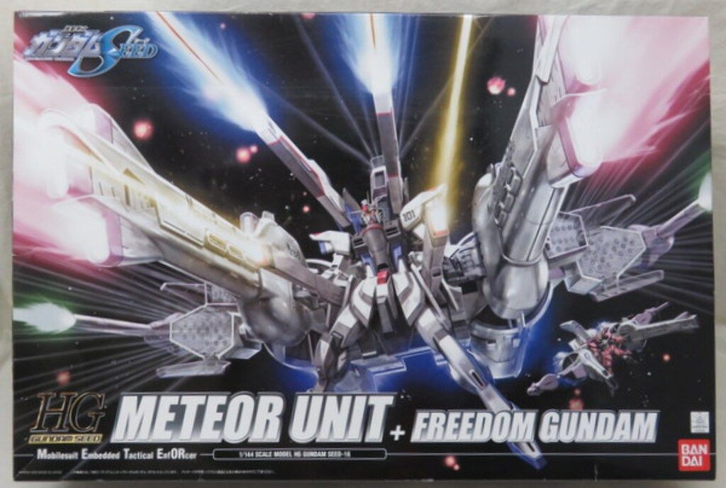 バンダイ HG ガンダムSEED ミーティアユニット-フリーダムガンダム 1 144
