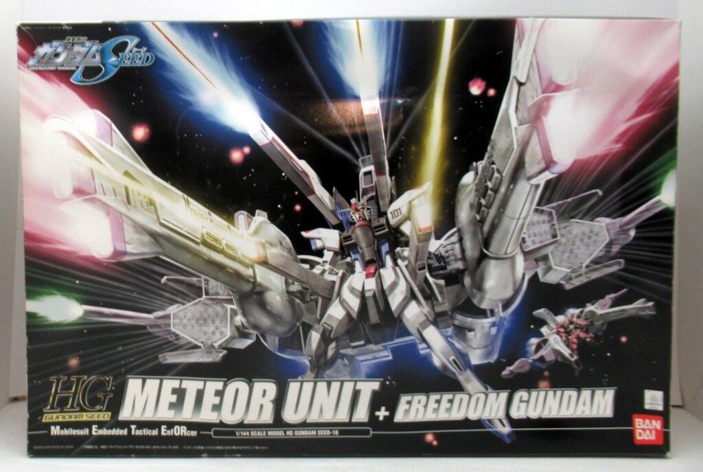バンダイ HG GUNDAM SEED 1 144 機動戦士ガンダムSEED ミーティアユニット フリーダムガンダム 16