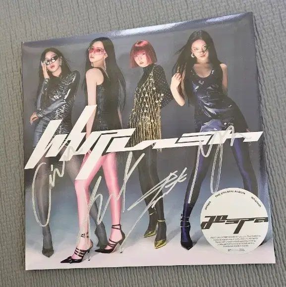 aespa エスパ Whiplash サイン入り アルバム
