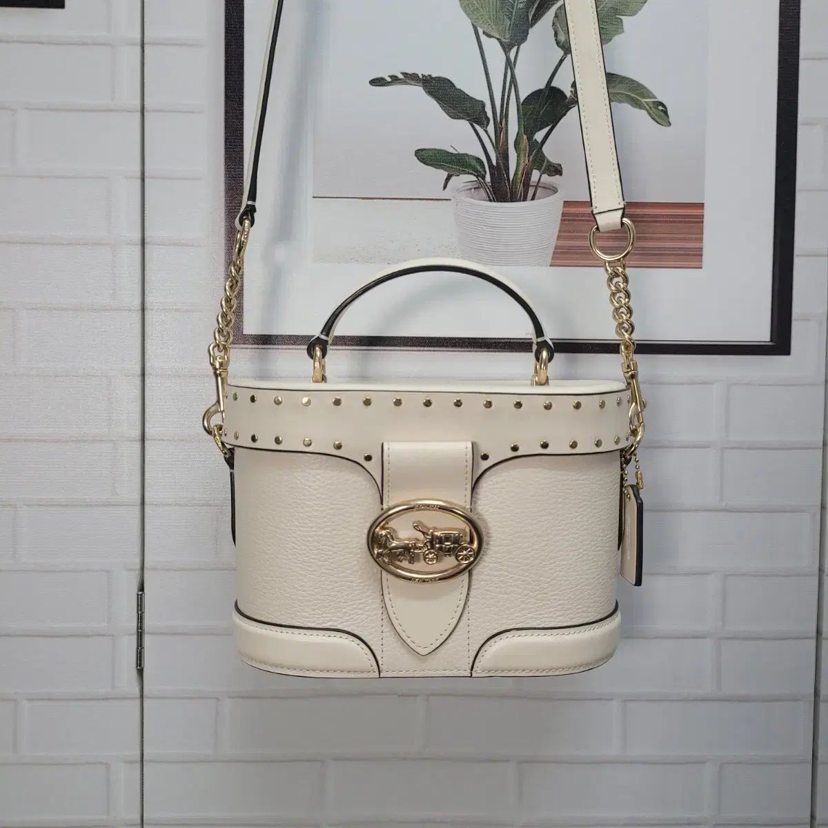 COACH ジョージ ジェム バッグ クロスバック クロスボディーバッグ ショルダーバッグ トートバッグ ほぼ