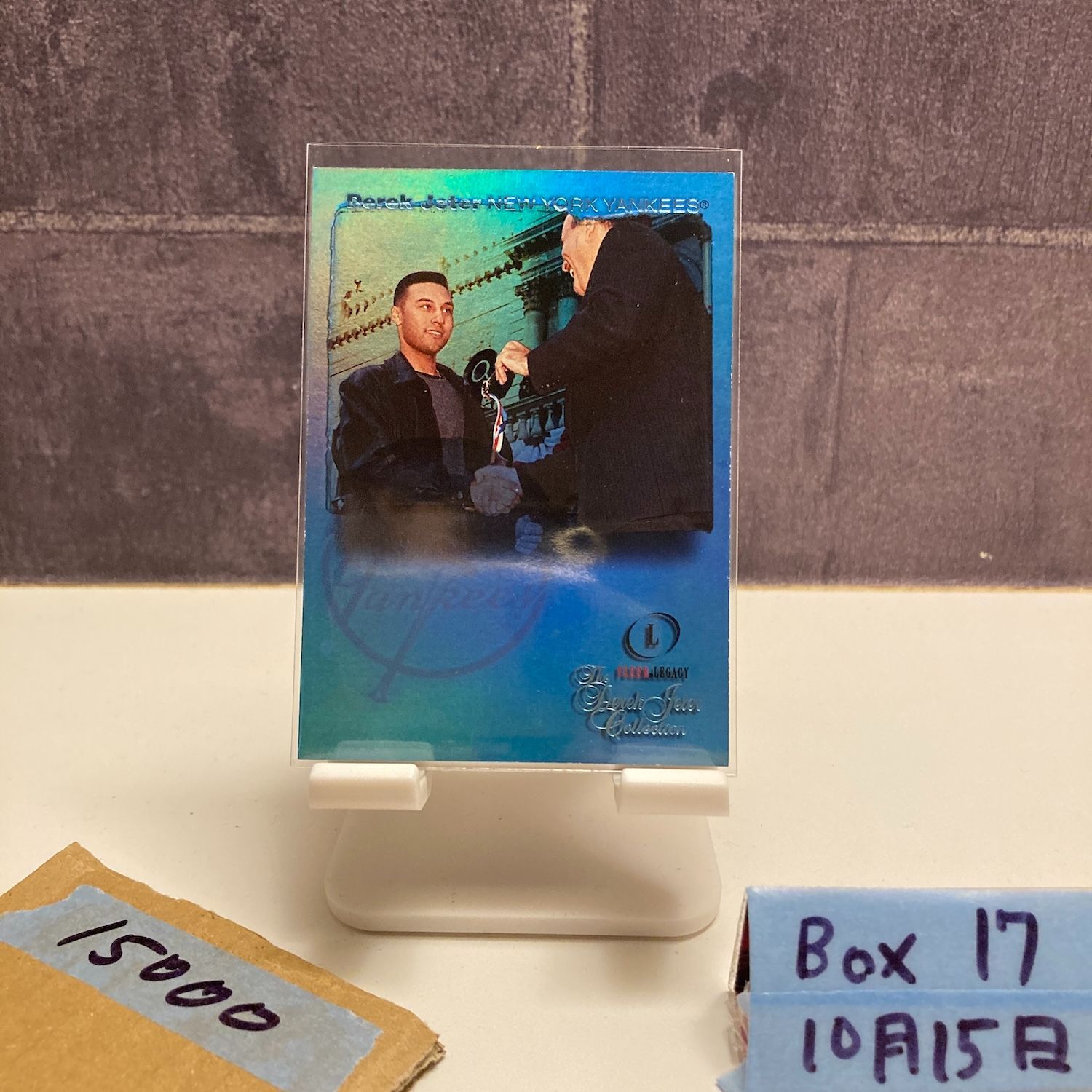 2001 Fleer Derek Jeter 0840 1000 York Yankees Legacy Collection カード