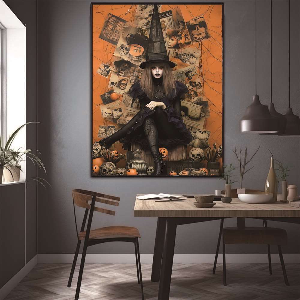 A2サイズ（約42x59cm）】【lh-poster-1219】レディ コラージュ