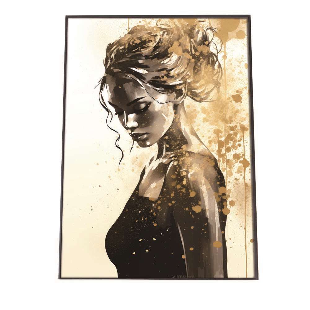 B1サイズ（約73x103cm）】【lh-poster-1241】ゴールド ペイント