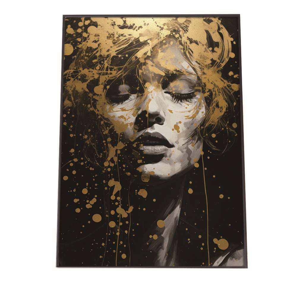 B1サイズ（約73x103cm）】【lh-poster-1282】ゴールド ペイント