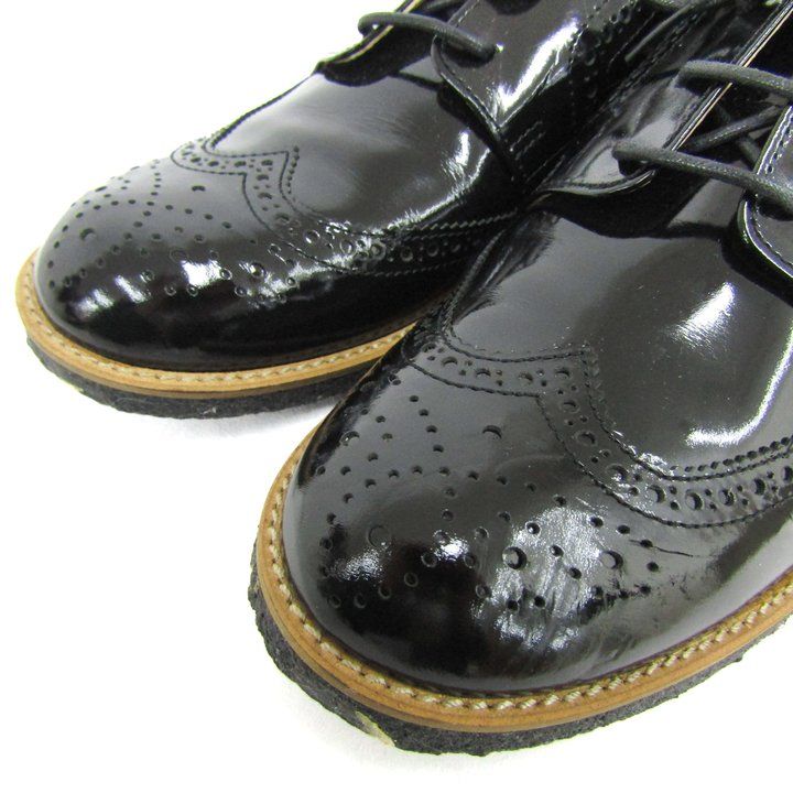 マーガレットハウエル ドレスシューズ 本革 レザー ブランド 靴 黒 レディース 23. ブラック MARGARET HOWELL