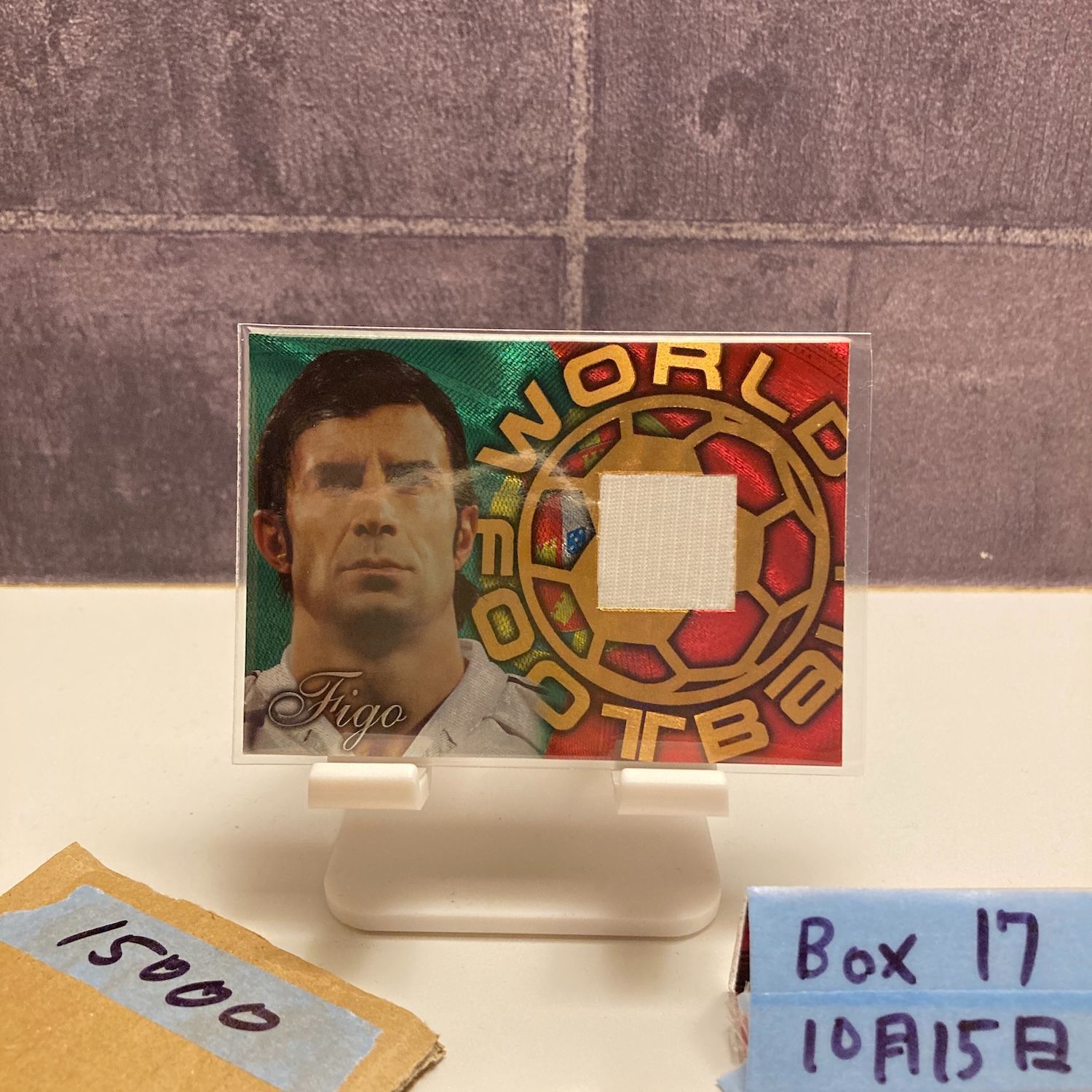 2006 Futera Luis Figo 209|395 Real Madrid Game- ジャージ カード