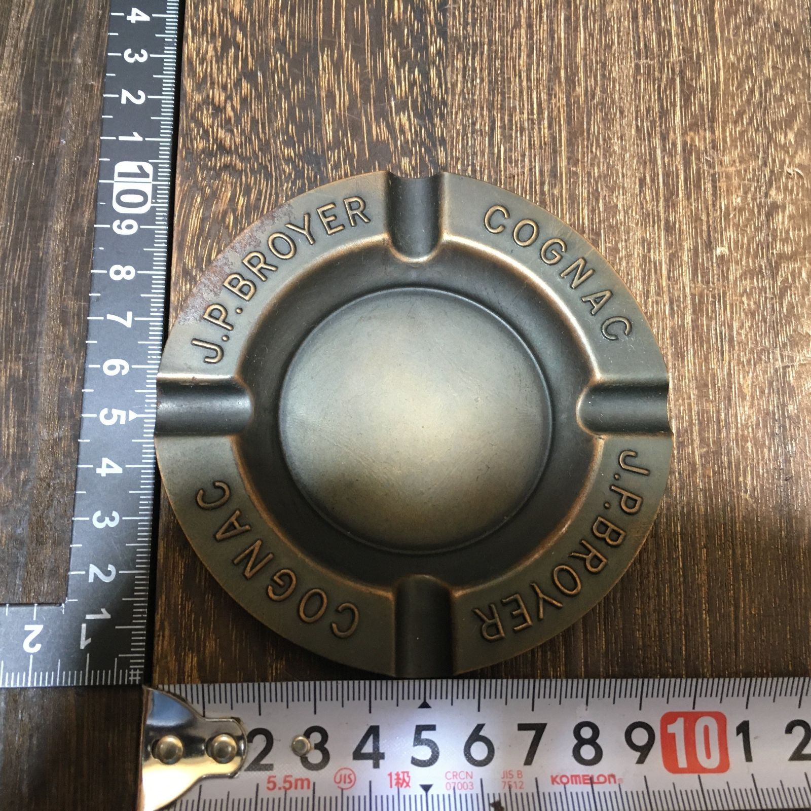 アンティーク 雑貨 灰皿 J.P. BROYER COGNAC インテリア アメリカン 2