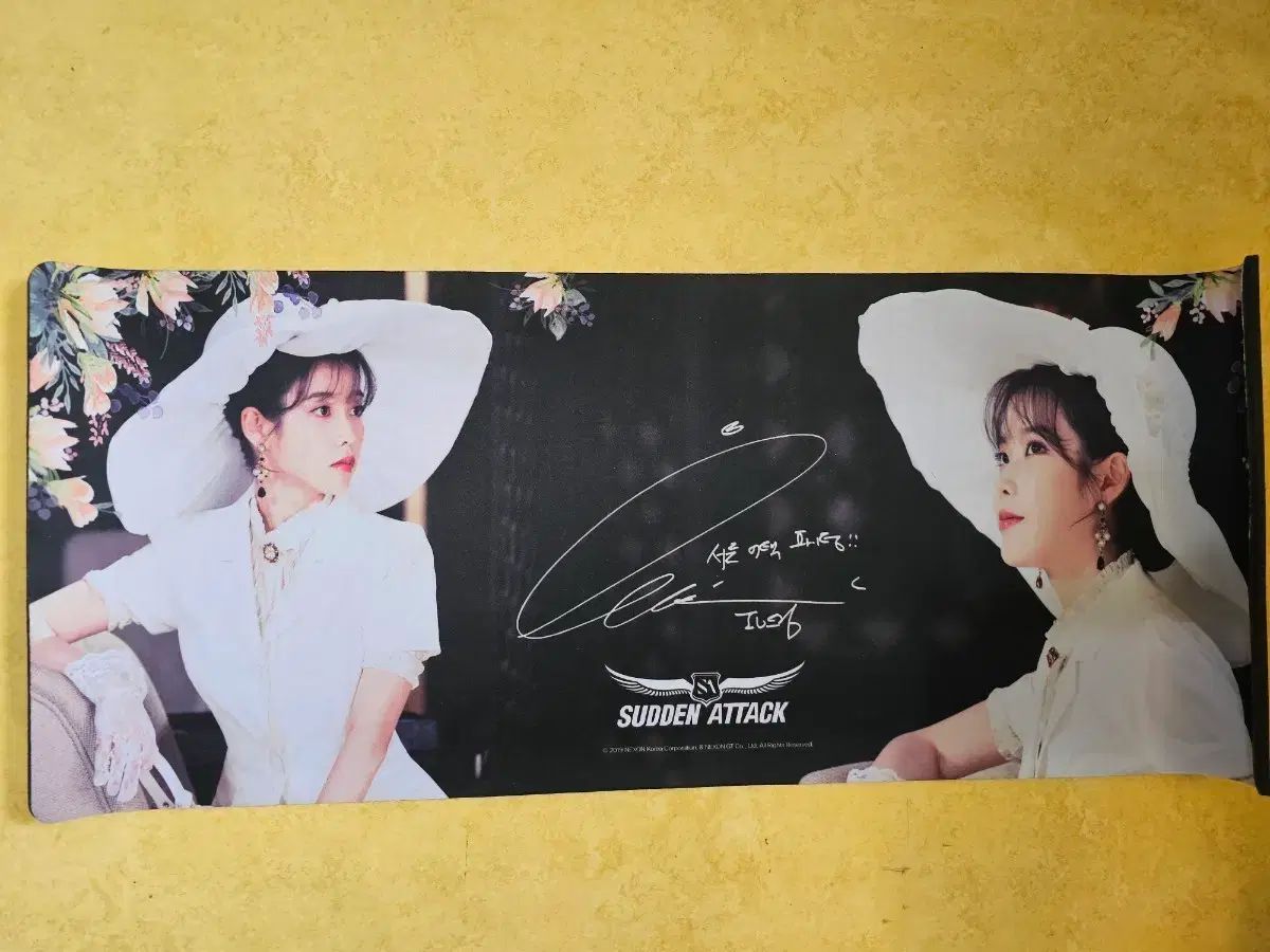 IU サドンアタック ゲーミングマウスパッド大型 ホテルデルーナ ～月明かりの恋人～ バージョン