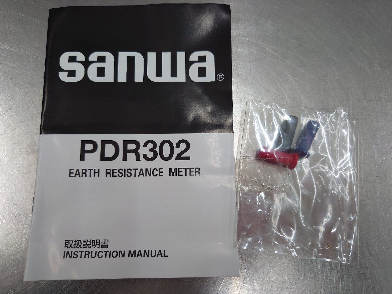  三和 SANWA 接地抵抗計 PDR 302 未チェック品 囗T巛 その他 計測 検査