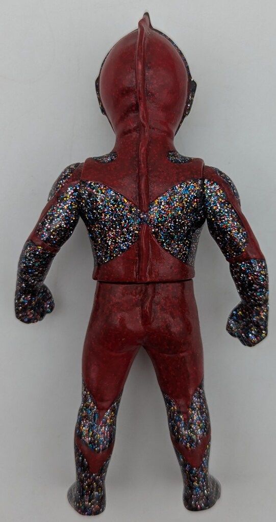 MAXTOY ミニソフビ怪獣倉庫シリーズ ウルトラマン ギガラメレッド 黄色目