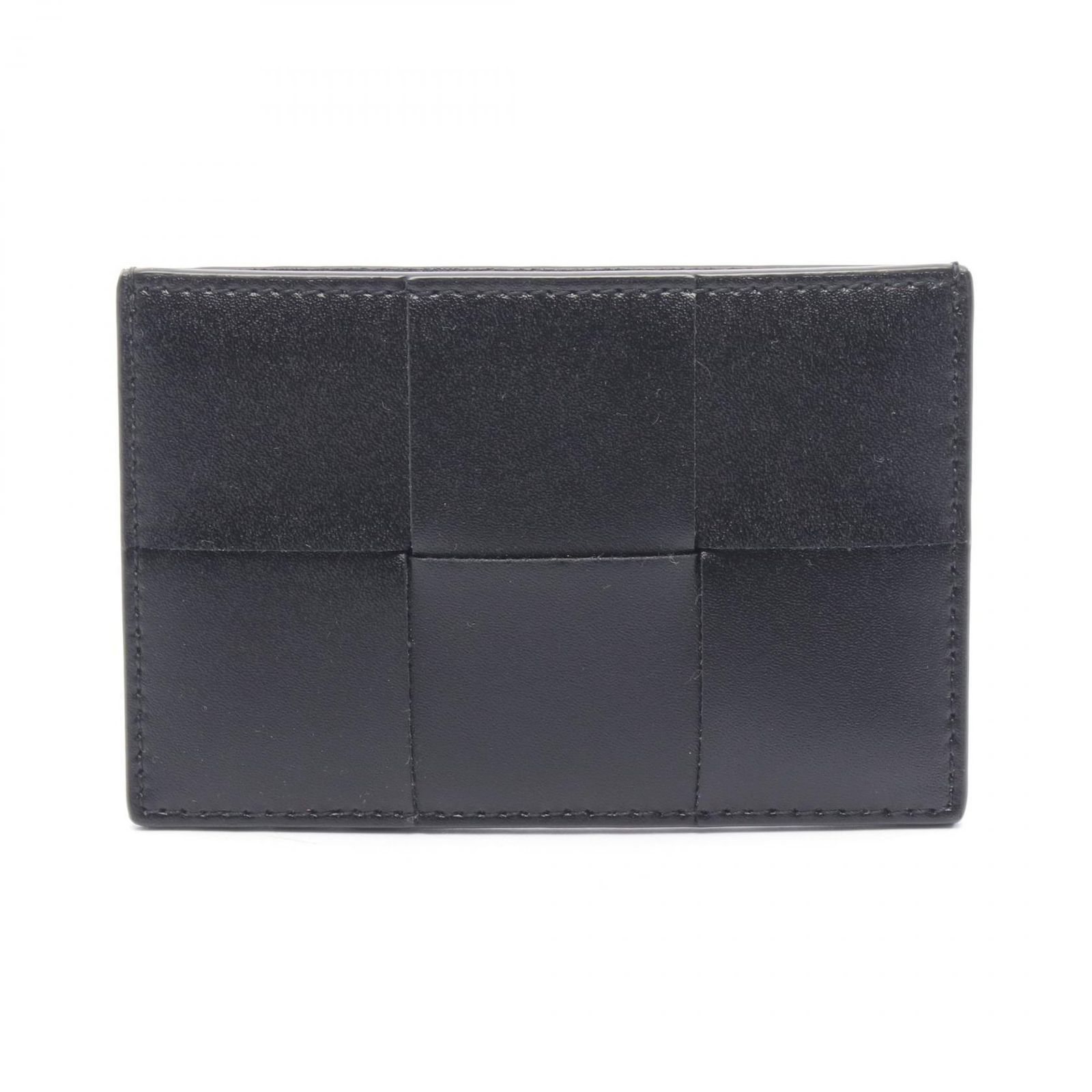 ボッテガヴェネタ BOTTEGA VENETA カードケース カセット ブラック レザー ユニセックス A