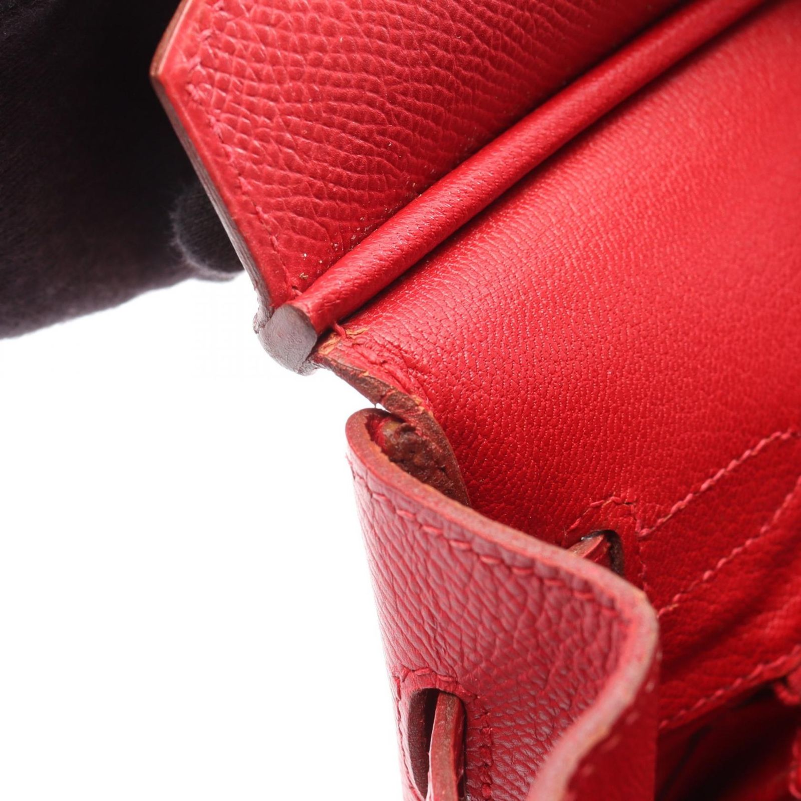 エルメス HERMES ハンドバッグ バーキン30 ルージュヴィフ 041701CC