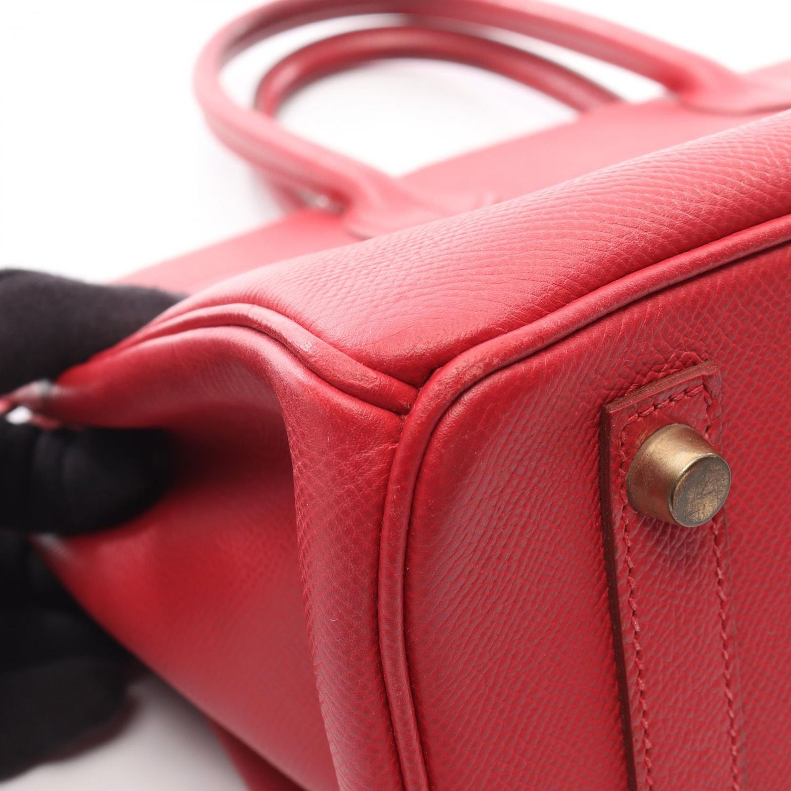 エルメス HERMES ハンドバッグ バーキン30 ルージュヴィフ 041701CC