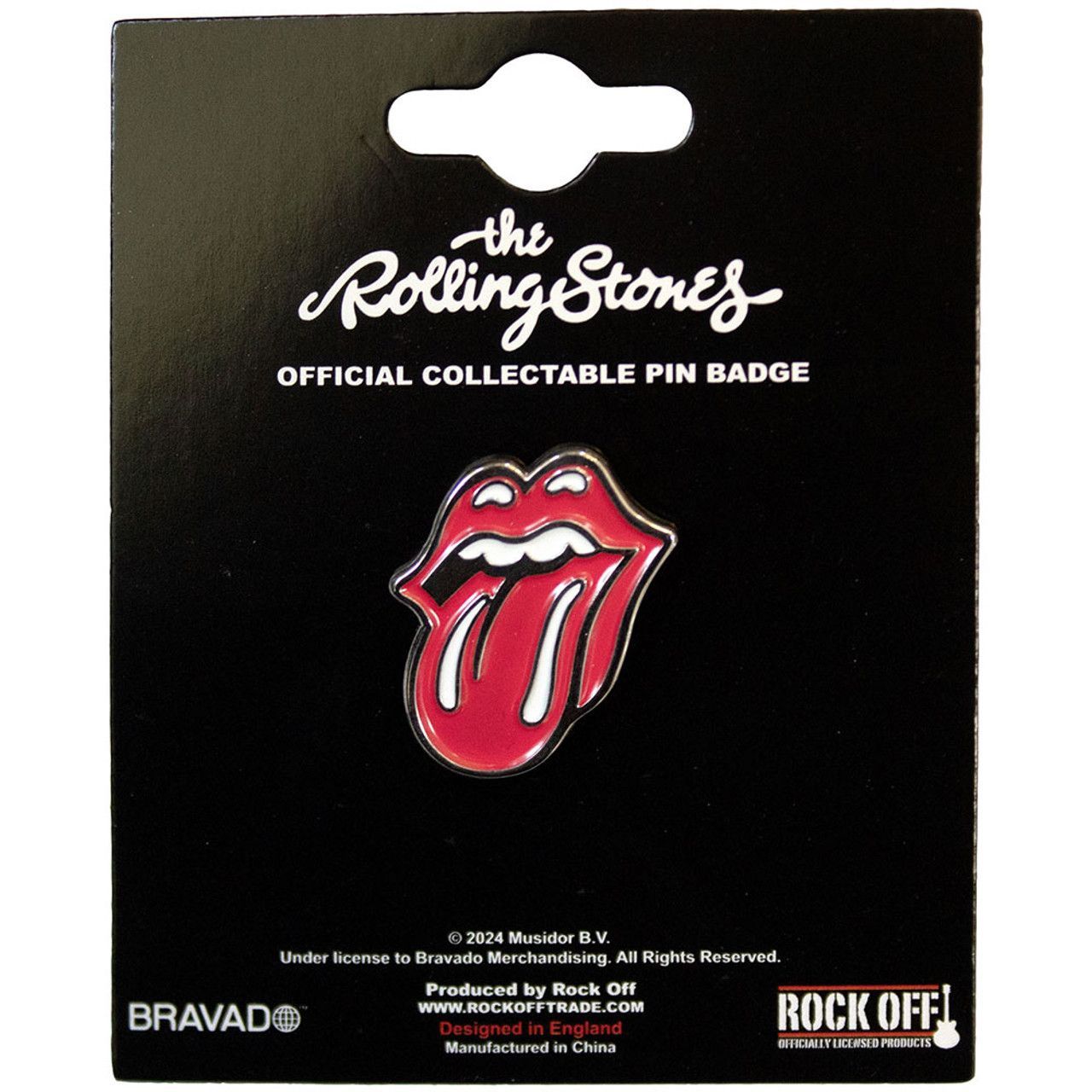 ローリング ストーンズ ピンズ バッジ ROLLING STONES UK正規品 - メルカリ