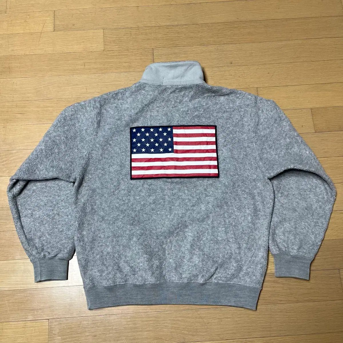 ポロラルフローレン POLO SPORT 星条旗 フリース ハーフ ジップアップ