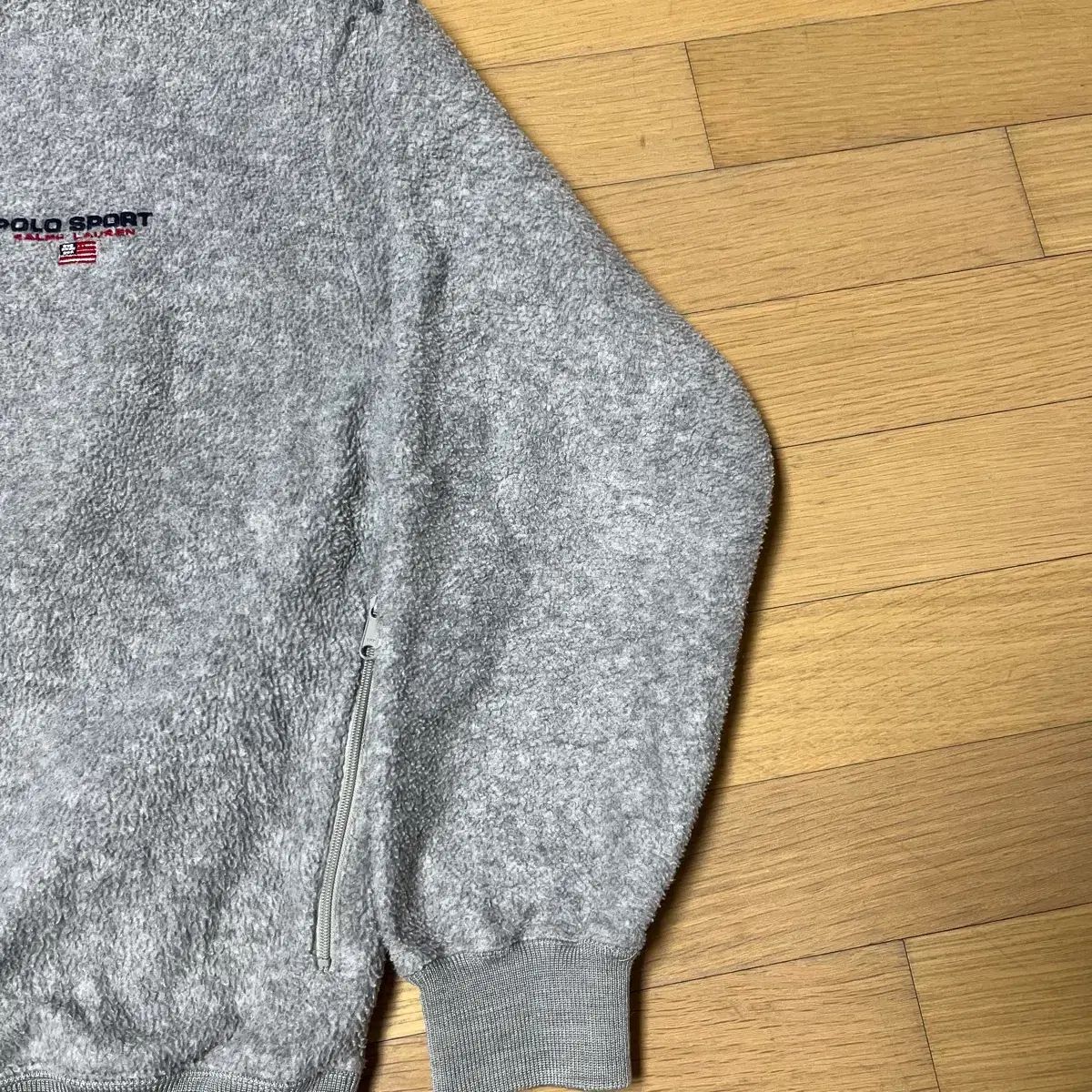 ポロラルフローレン POLO SPORT 星条旗 フリース ハーフ ジップアップ
