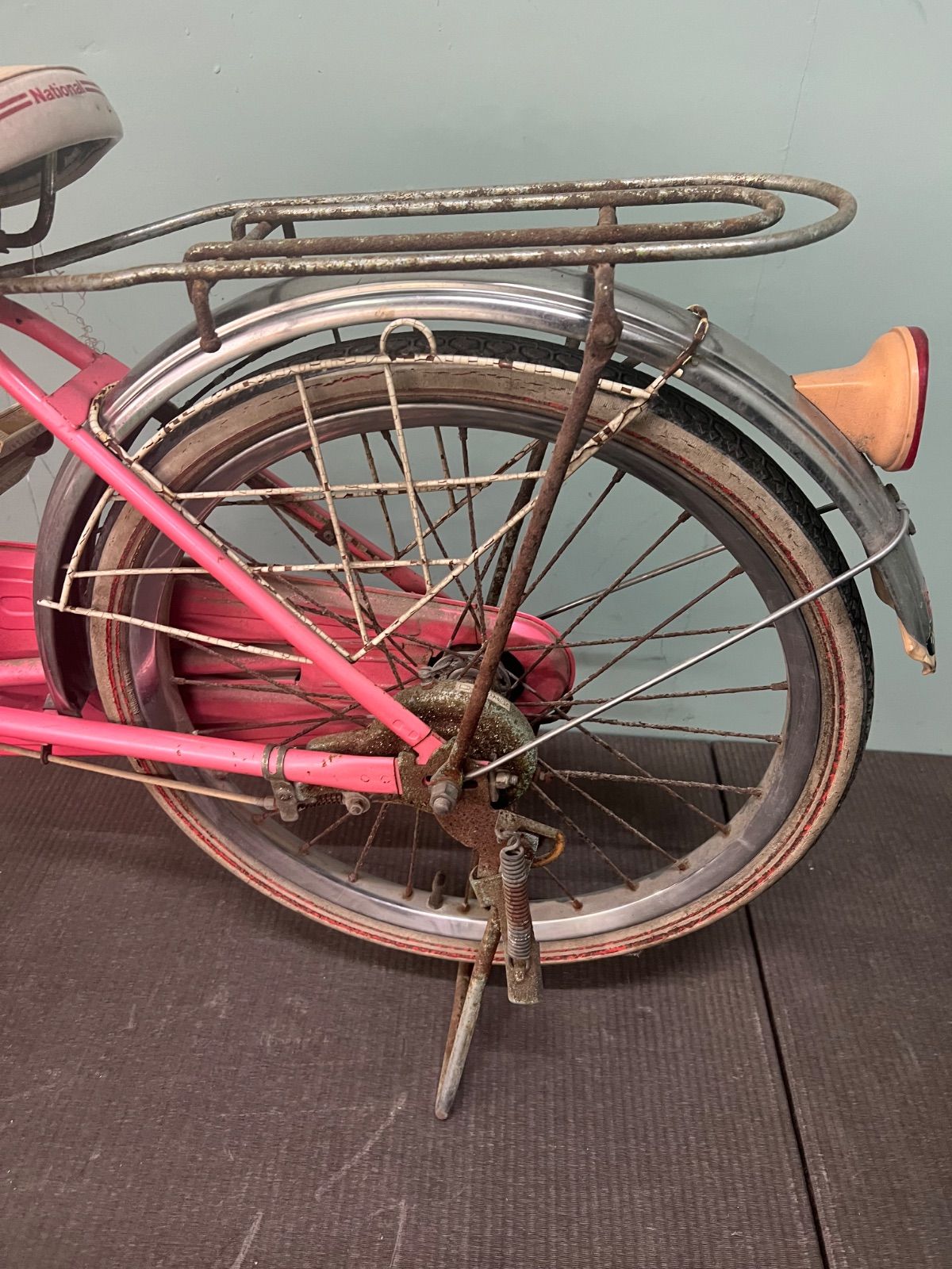 ⭐︎ 昭和 レトロ ナショナル 魔法少女ららべる 自転車 幼児用