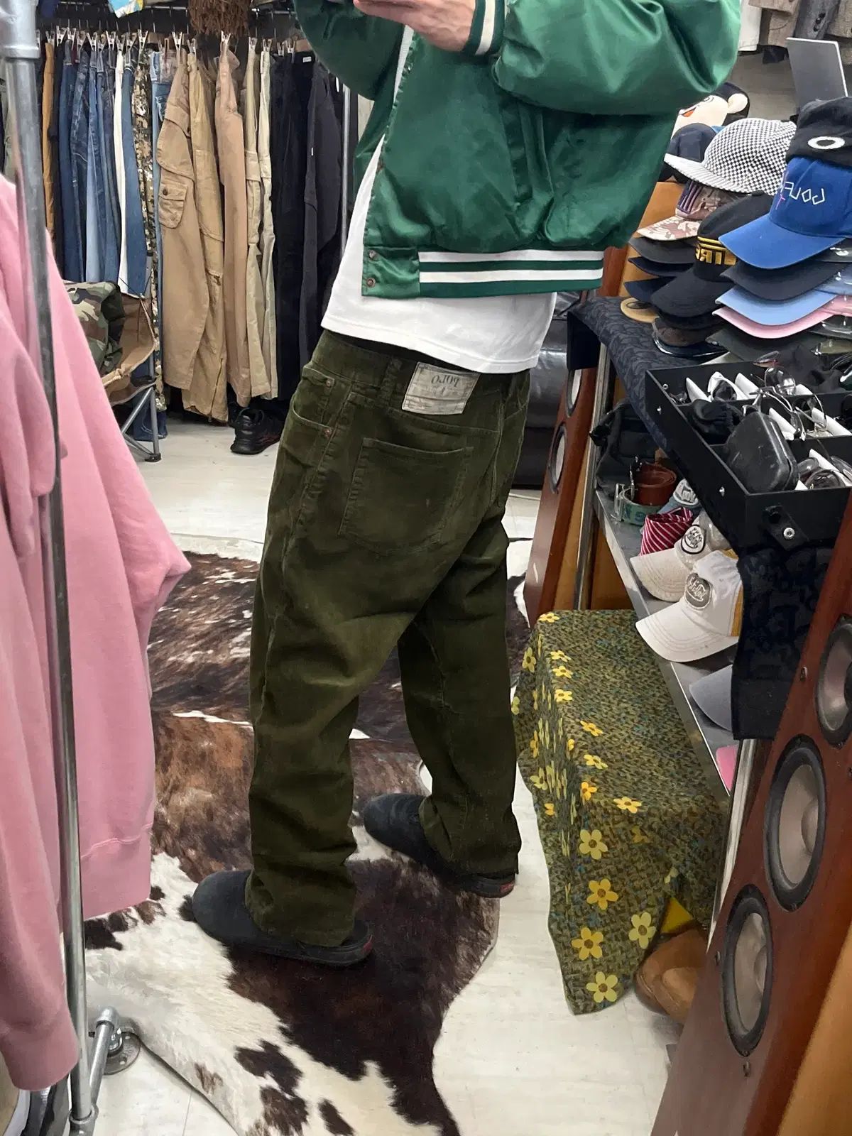 ポロ コーデュロイ ブーツカット 36