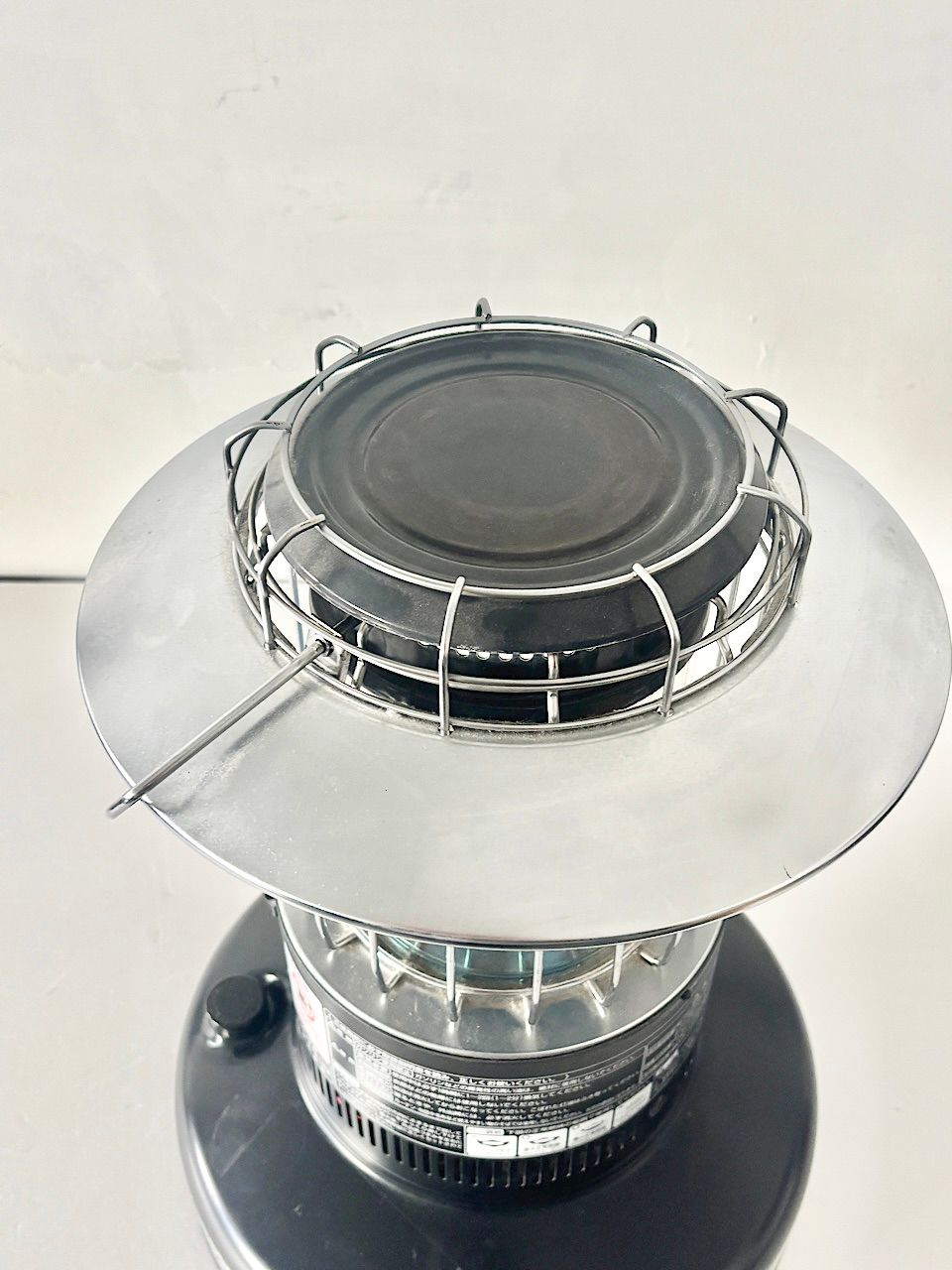 snow peak レインボーストーブ ブラック 自然通気系 開放式石油ストーブ