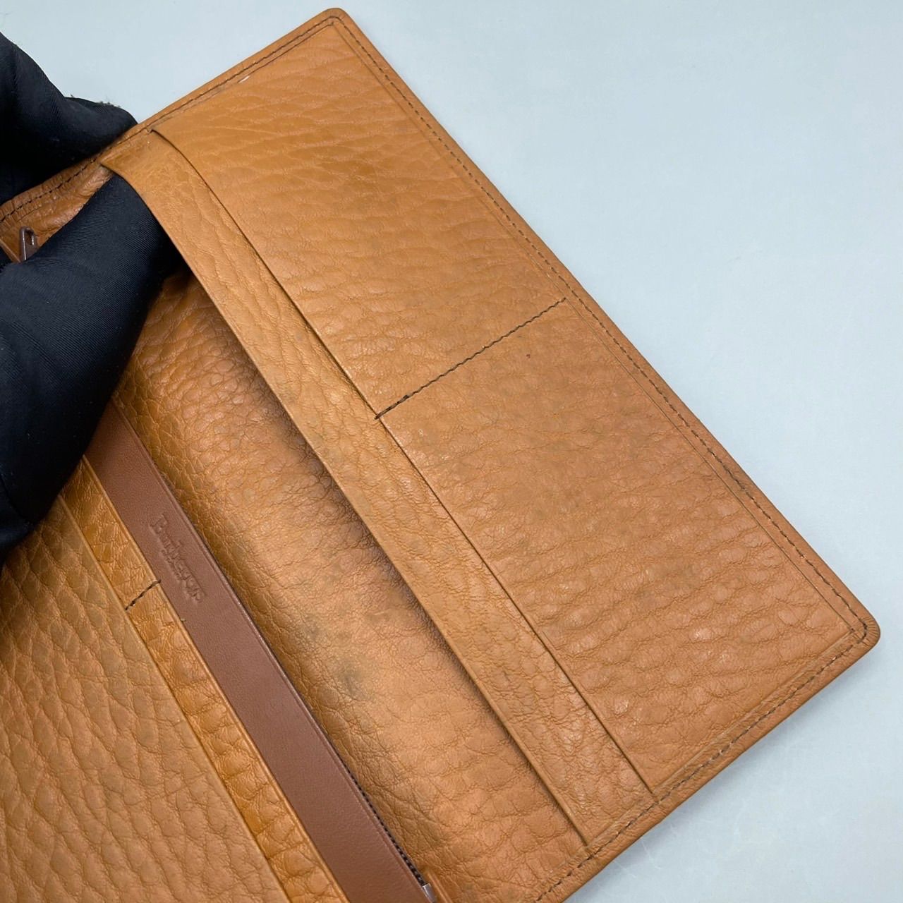 美品 BURBERRY バーバリー 長財布 ロングウォレット ヴィンテージ 