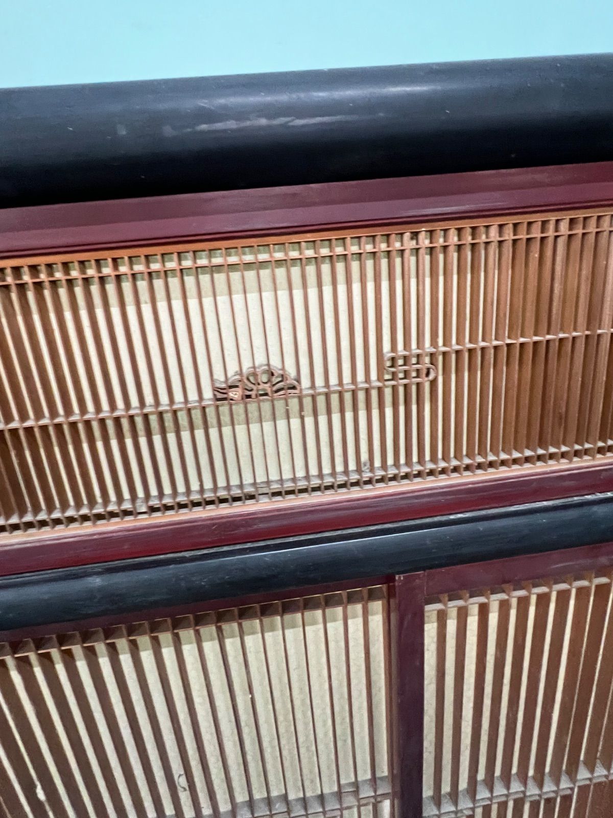 ⭐︎ 昭和 レトロ 衝立 障子 格子 引き戸式 ヴィンテージ