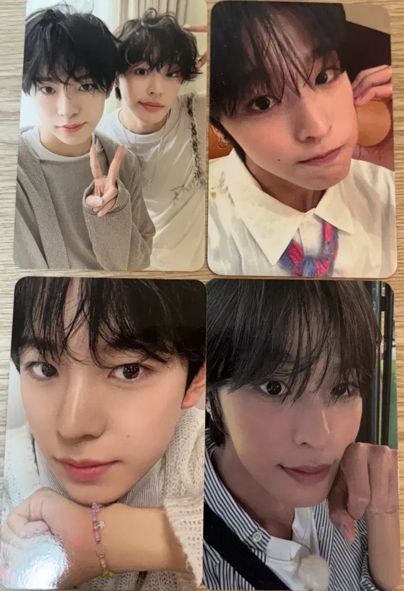 NCT WISH リク 結 YOU テディ ユニット トレカ 4種 THENCE トレカホルダー