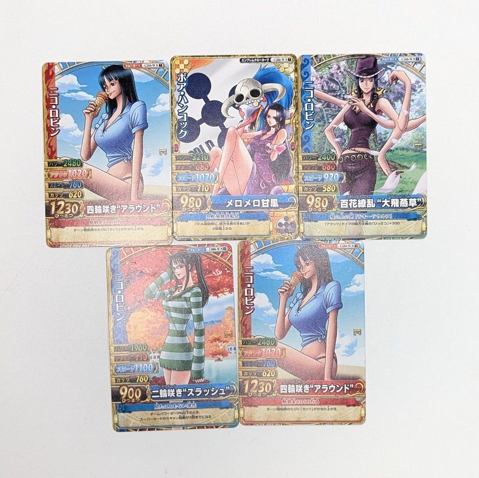 ワンピーベリーマッチ ダブル ロビン ONE PIECE まとめ売り - メルカリ