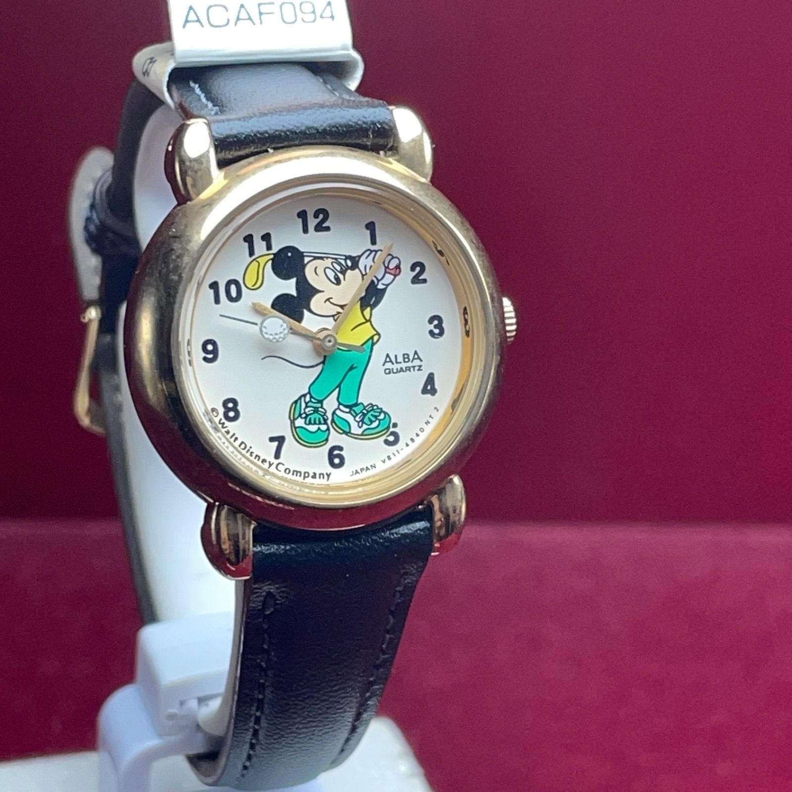 ☆未使用 80s SEIKO ALBA ミッキーマウス ディズニータイム 日本製