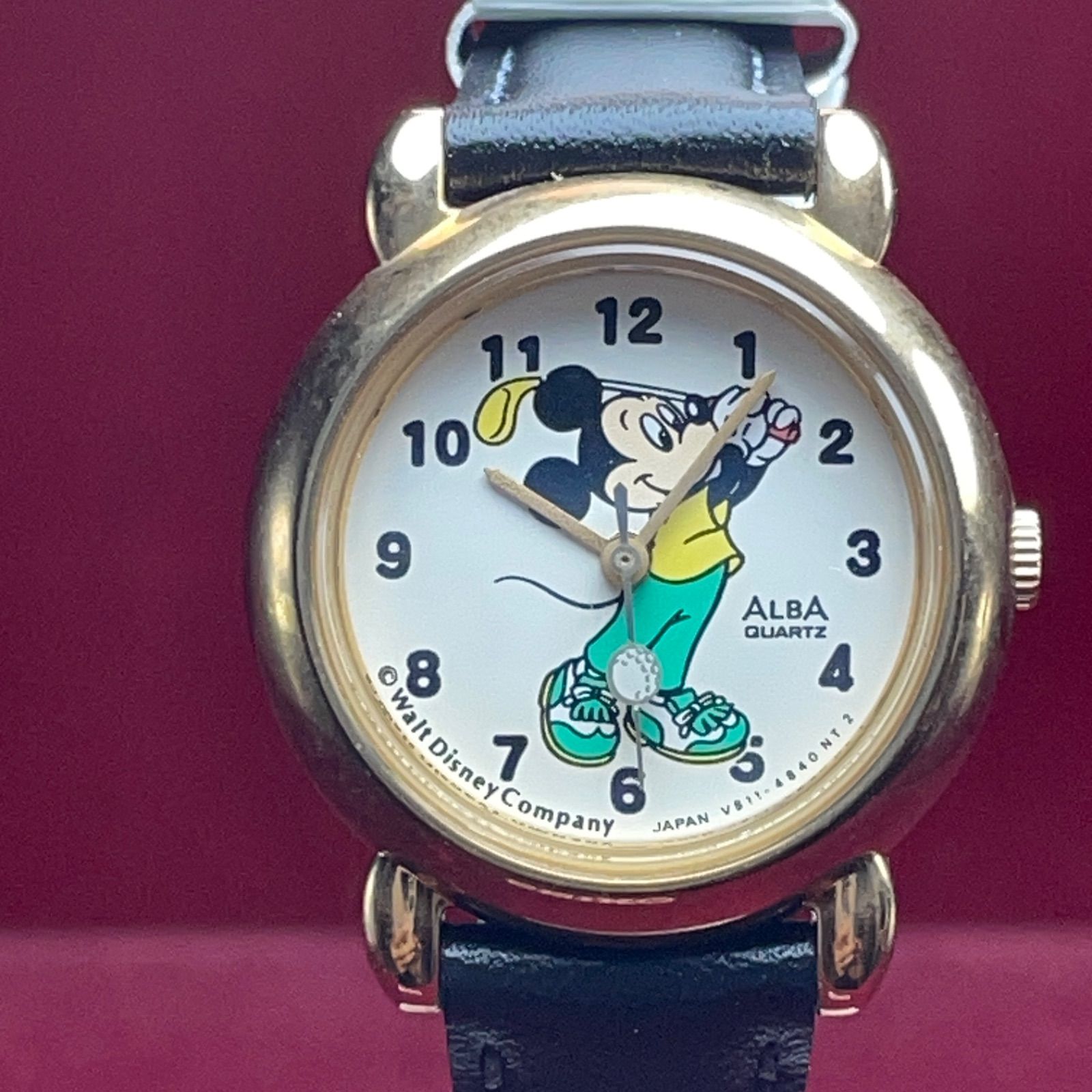 ☆未使用 80s SEIKO ALBA ミッキーマウス ディズニータイム 日本製