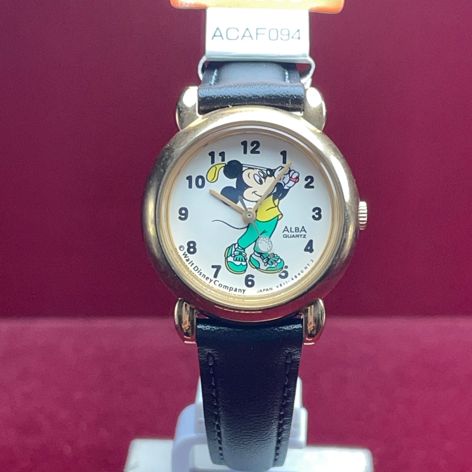 ☆未使用 80s SEIKO ALBA ミッキーマウス ディズニータイム 日本製