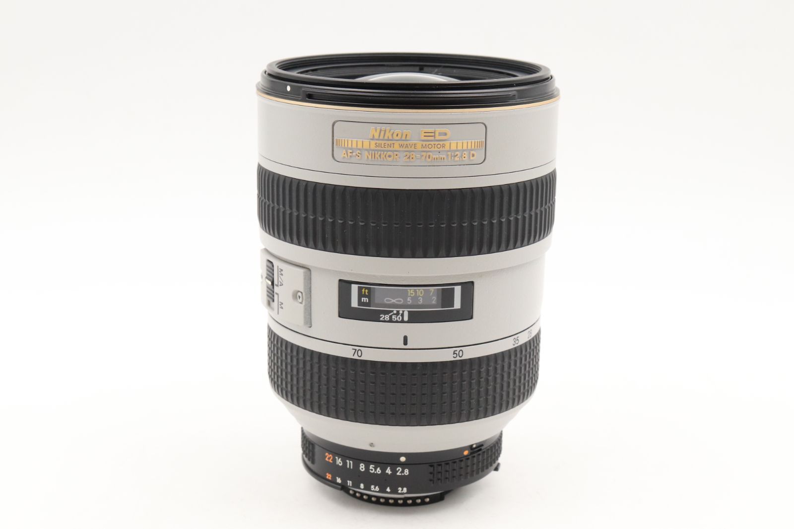 付属多数 NIKON Ai AF-S Zoom Nikkor 28-70 mm F 2.8 D ED IFライトグレー 15327 ミニ三脚 レンズ(ズーム) 