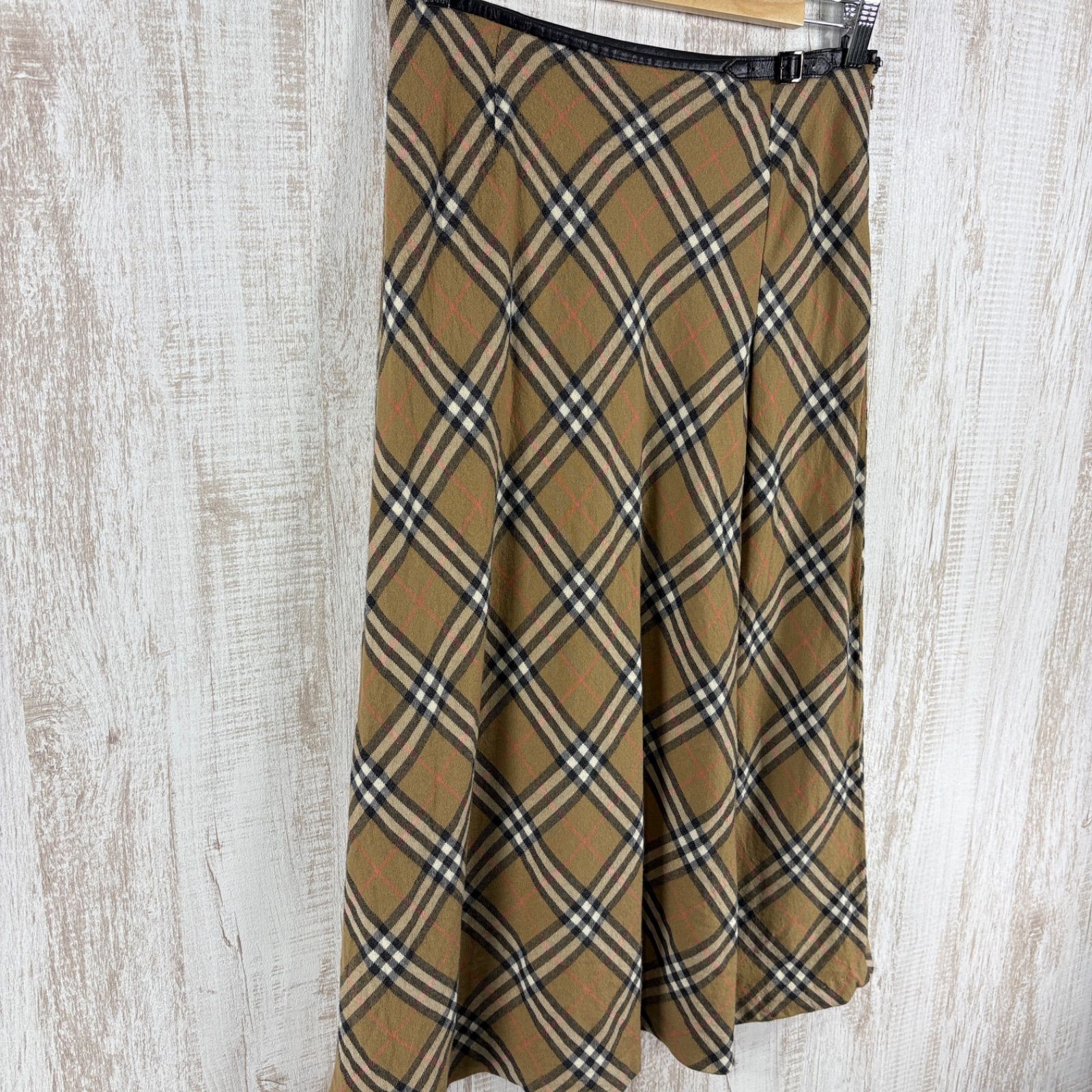 BURBERRY LONDON バーバリーロンドン ベルト付き ノバチェック メガ