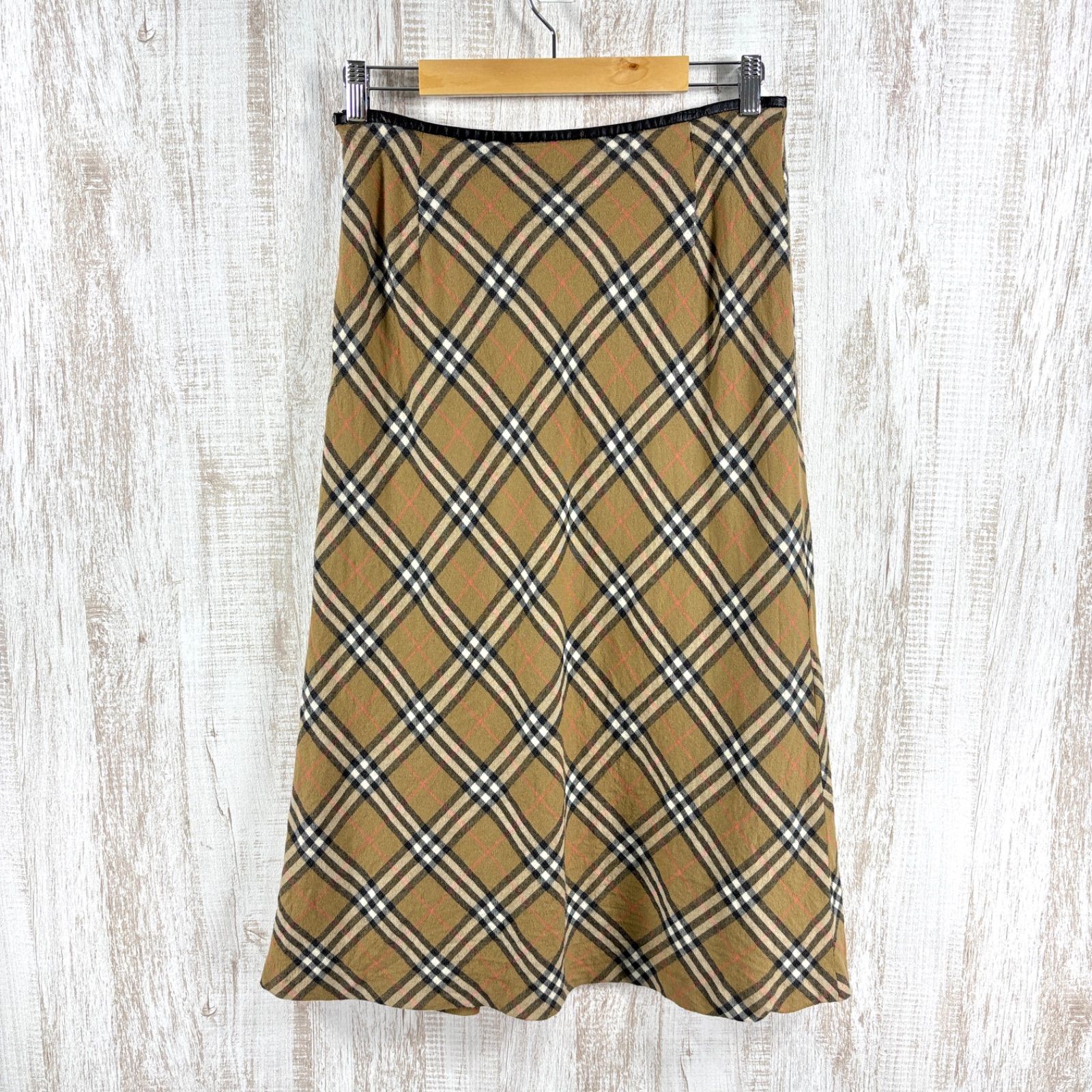 BURBERRY LONDON バーバリーロンドン ベルト付き ノバチェック メガ