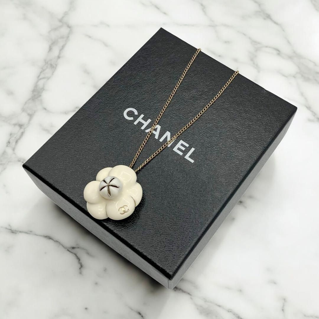 ⭐️美品⭐️ シャネル 02P ココマーク カメリア ネックレス - メルカリ