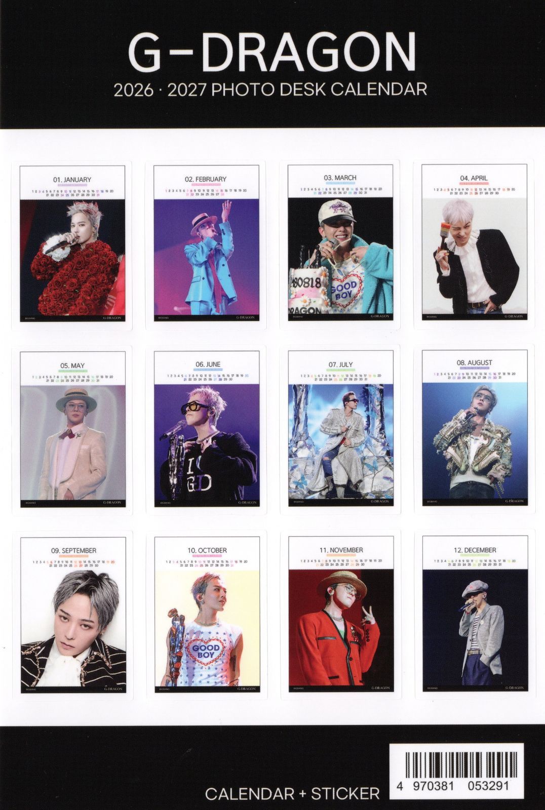 BIGBANG ビッグバン G-DRAGON ジードラゴン ジヨン グッズ 卓上