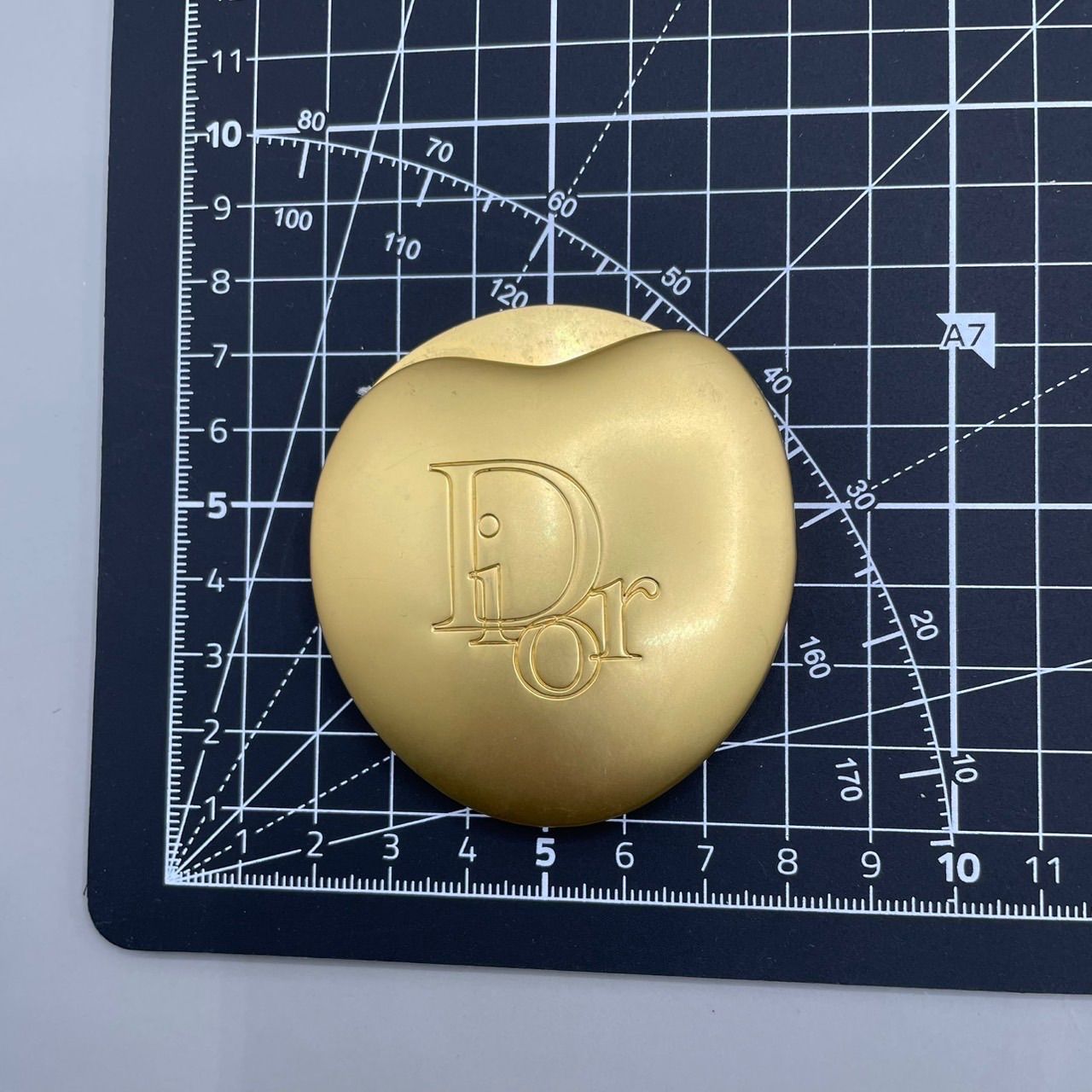 良品 Christian Dior クリスチャンディオール ミラー 鏡 手鏡