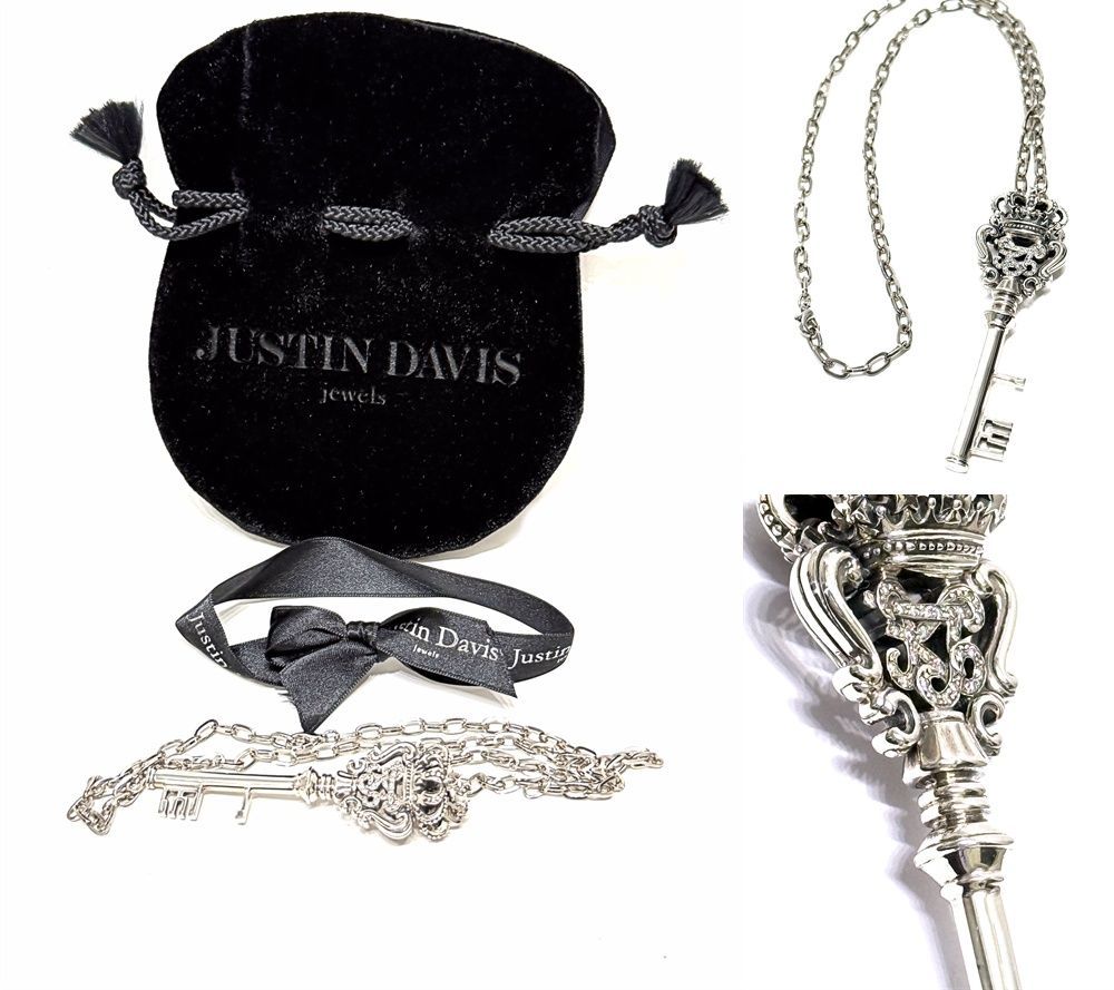 Justin Davis 清春 キー ペンダント ダイヤ ジャスティンデイビス レア 限定 コラボ 極美品 Justin Davis ジャスティンデイビス 清春
