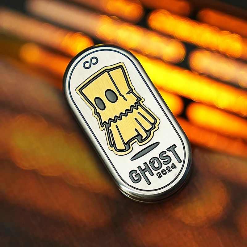 音叉内藏 Haloo Ghost フィジェットトイ EDC - メルカリ