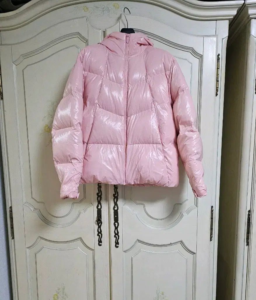 THE NORTH FACE ザノースフェイス ガールズ コメント グリッター ダウン ジャケット 160