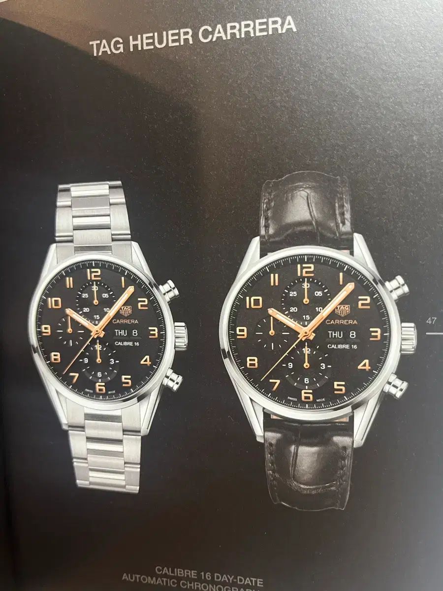 TAG Heuer 雑誌 Heuer TAG - BRAND 亮が選ぶのは〈タグ・ホイヤー〉の“カレラ”!挑戦する Official
