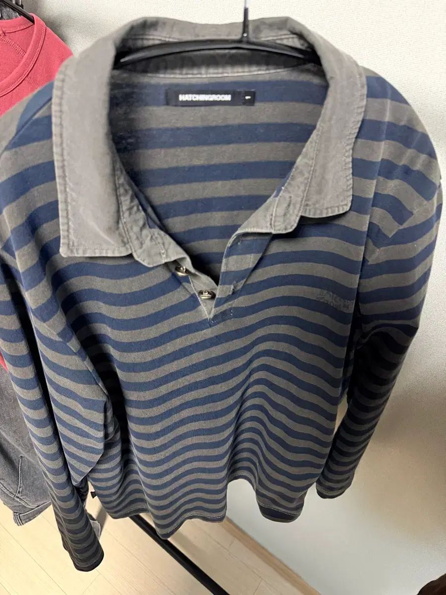 Hatchingroom ストライプ Tシャツ