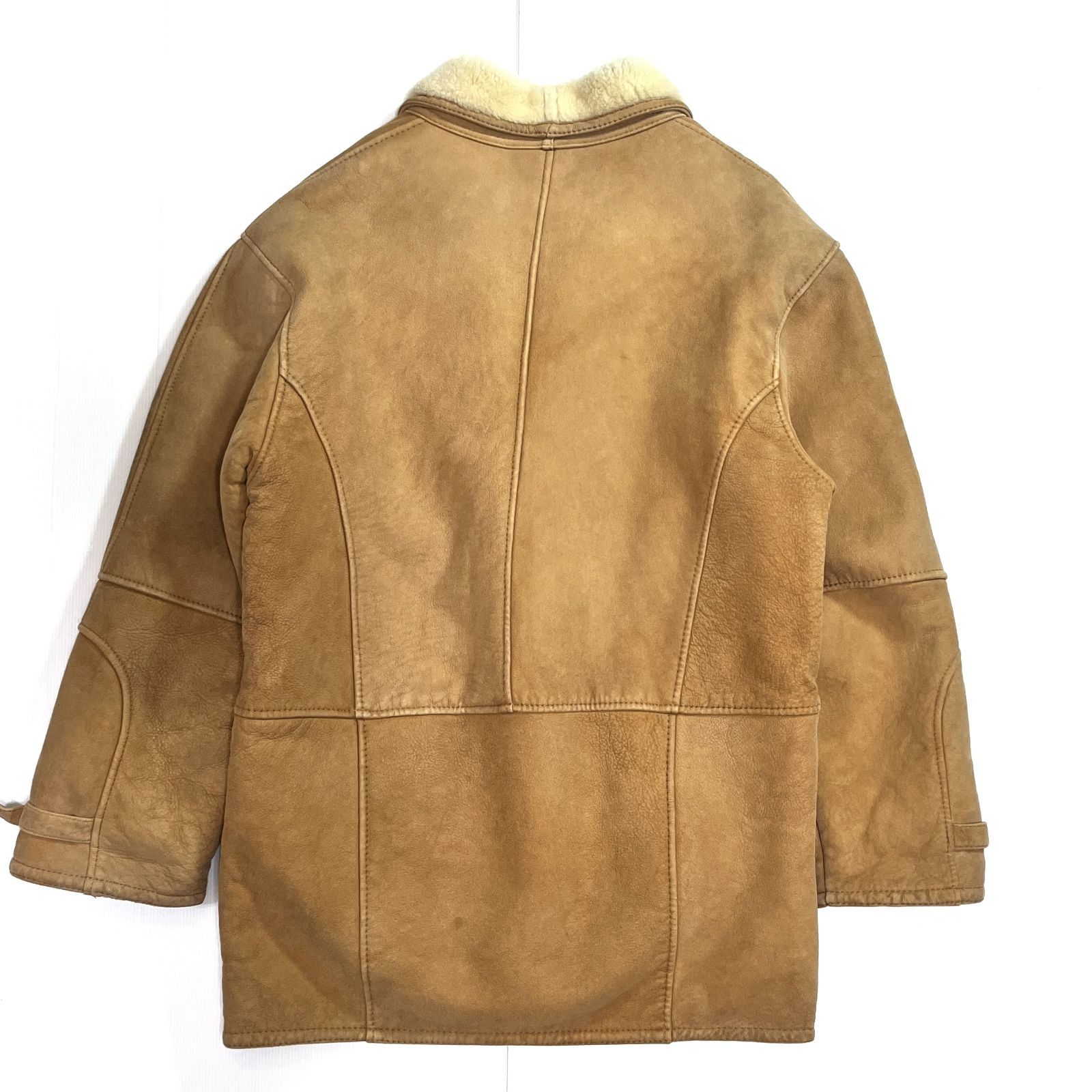 70s-80s 本場スペイン産イタリア製 ヴィンテージ 肉厚 本革 シープ