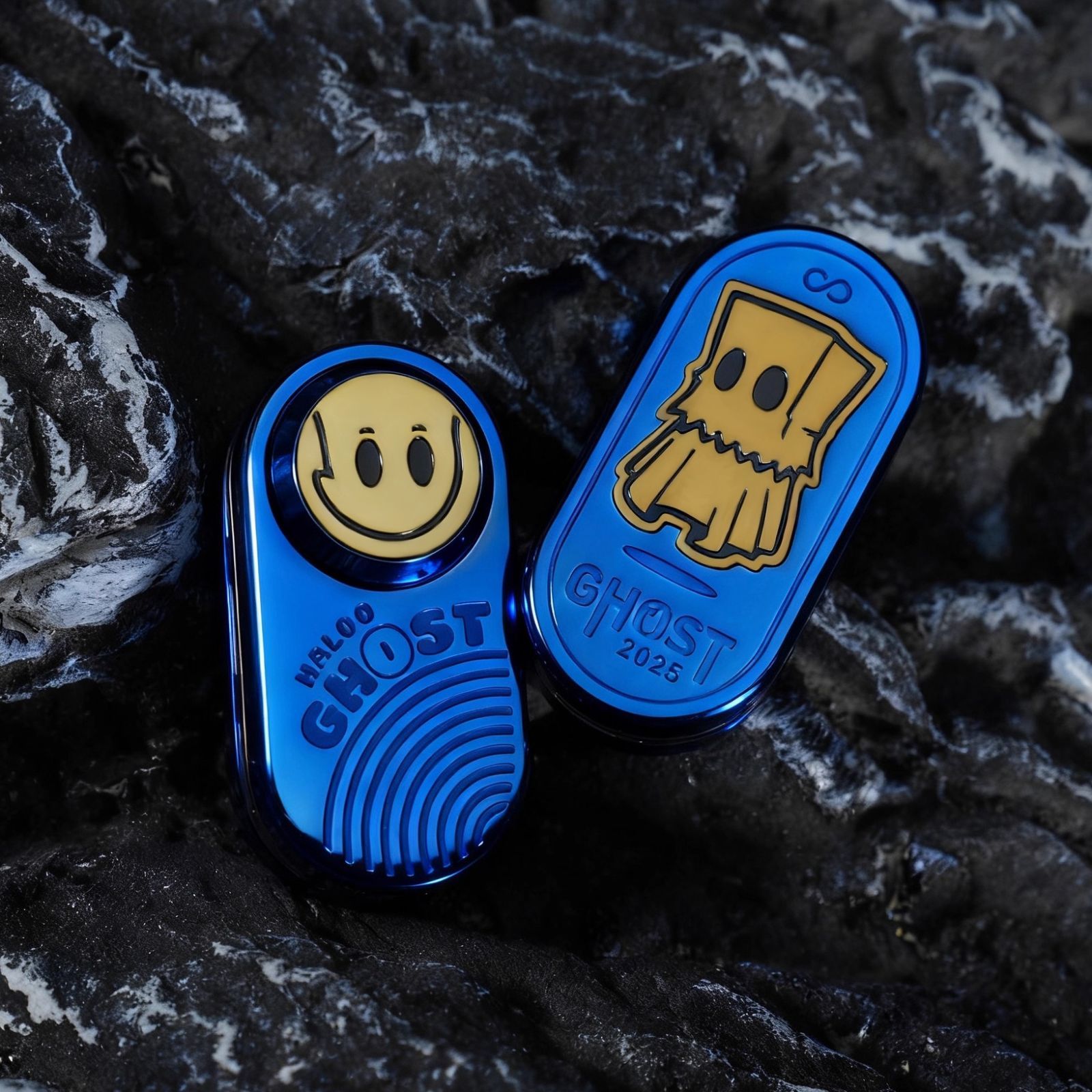 音叉内藏 Haloo Ghost フィジェットトイ EDC - メルカリ