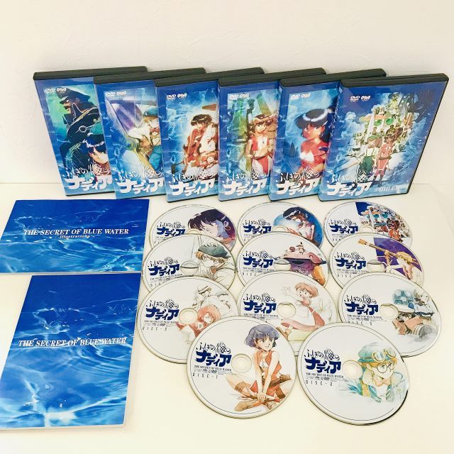 中古】【非常に良い】ふしぎの海のナディア DVD BOX フィギュア付き